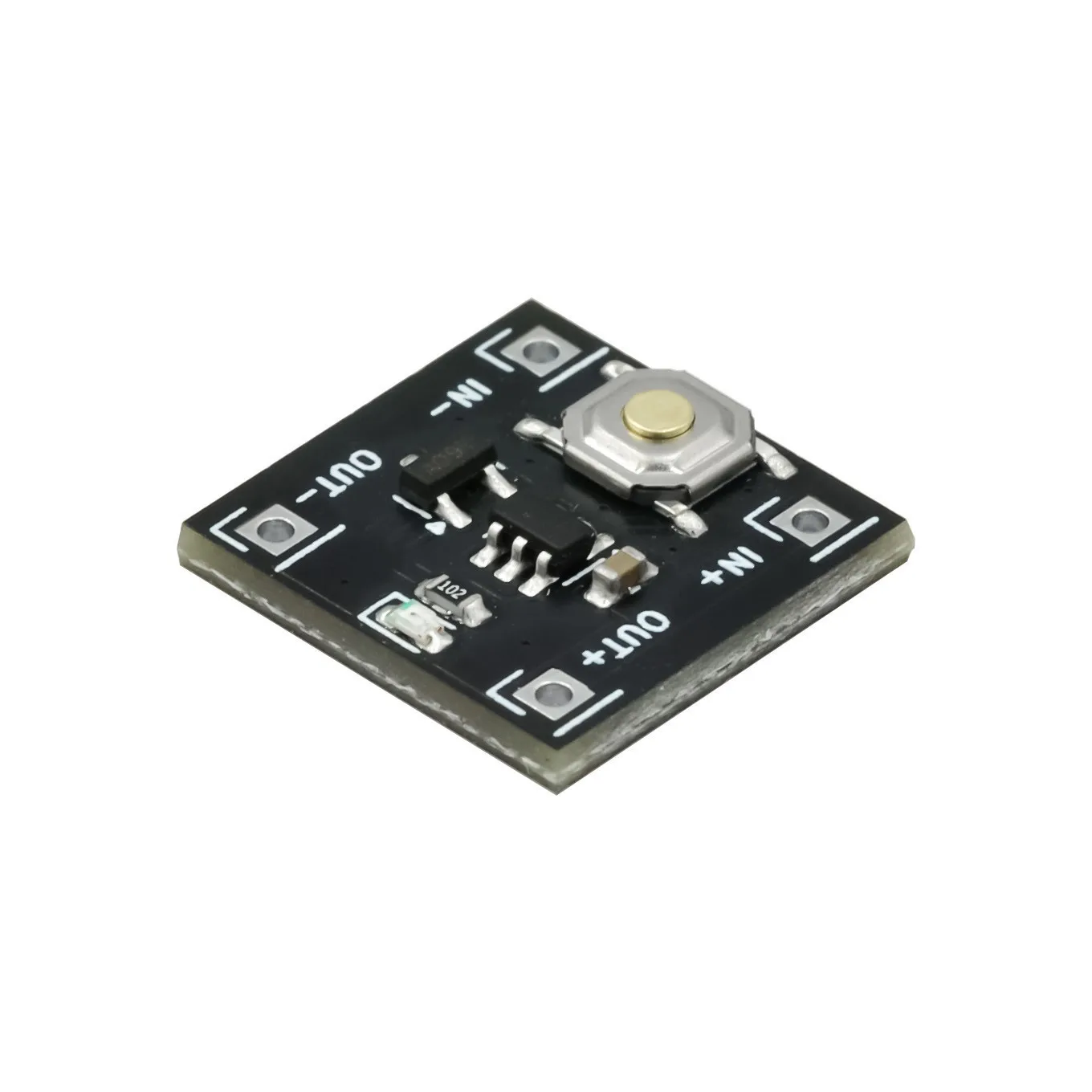 5pcs/1pc Single Bond Button Bistable Switch Module 2.2-5V 0.5uA Continuous Load 2A Low Power Micro One Key Switch