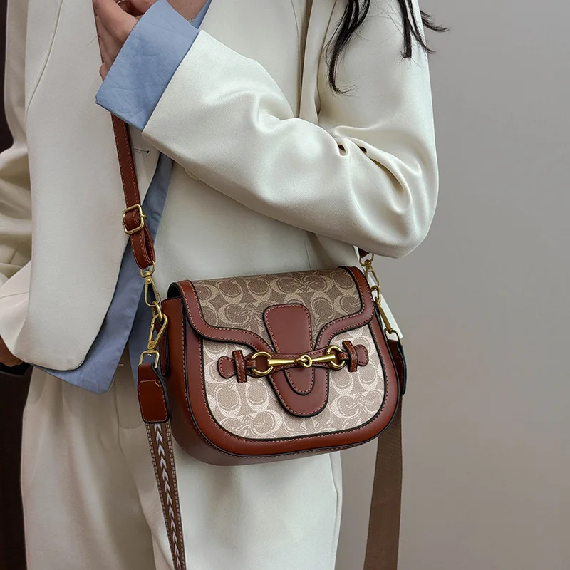 

Trendy Vintage Saddle Crossbody Bag - 2025 New Stylish Versatile Shoulder Bag for Women