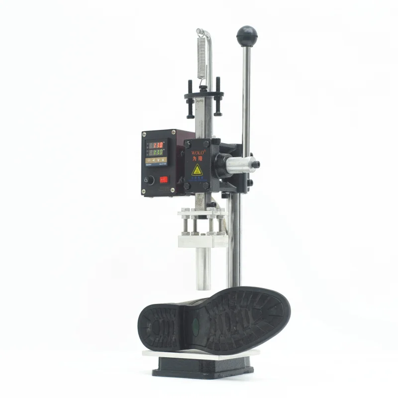 （2026）Simple Multi-function Finished Shoe Hot Stamping Machine Manual Hot Foil Stamping Machine for Leather Shoes Shoe-pad PU PV