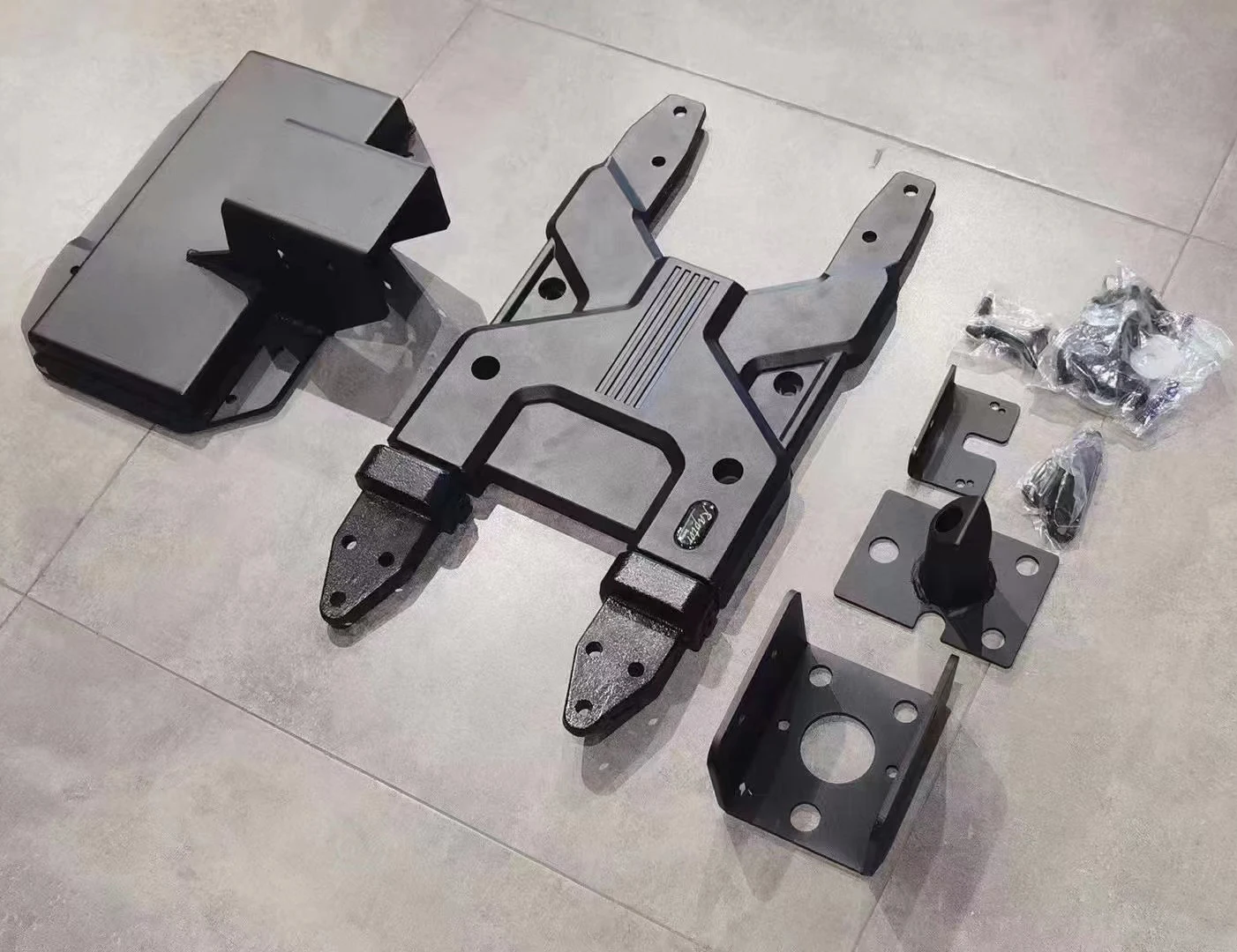 Factory Price Car Spare Tire Carrier Tailgate Bracket  for 2018-UP      Wrangler JL Hinge Reinforcement Kits