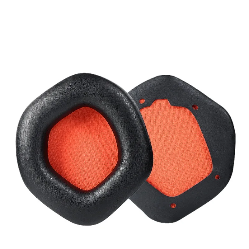 1 Pasang Bantalan Telinga Bantal Busa Memori Kulit Potein Pengganti untuk Headphone Nirkabel Asus Rog Strix 7.1 2.0 PRO DSP