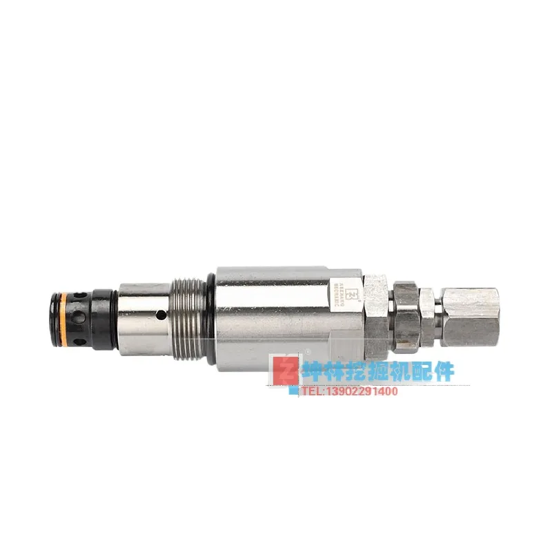 For Hyundai R225 9fish Fillet Main Gun Distributor Main Overflow Valve Oil Pipe Parkerav280 Excavator Parts