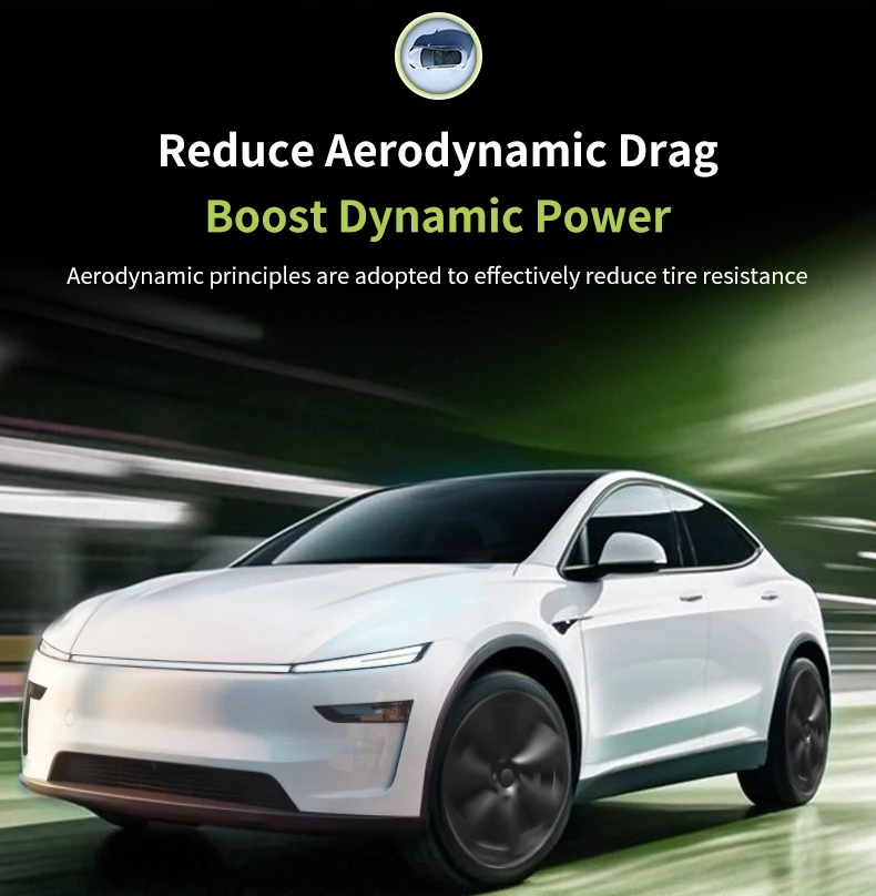 4 Stück für Model Y Juniper 2025-2026 19 Zoll Uberhelix-Style Radkappen für Tesla Felgenabdeckung Zubehör Radkappe Automobil-Radkappe – Detail 9