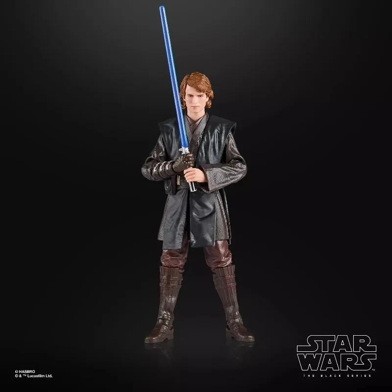 【Pra-penjualan Oktober 2025】Figur Aksi Hasbro Star Wars The Black Series Anakin Skywalker Asli Baru Model Hadiah