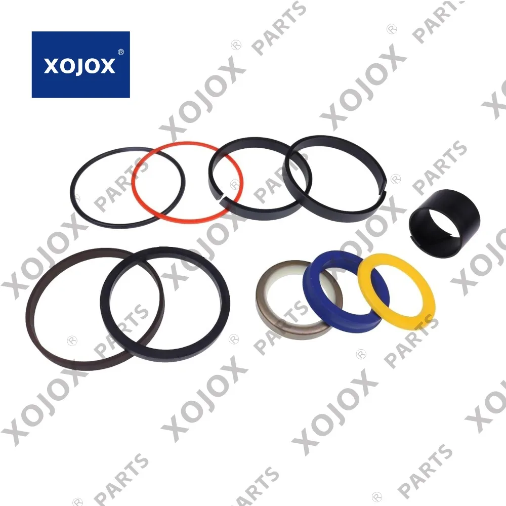 

XOJOX 1543252C1 G109452 G105548 Комплект уплотнений гидравлического цилиндра, стержень 1,5 дюйма, диаметр 3 дюйма для корпуса 350 350B 450B 480 480C 480E 580C 580D