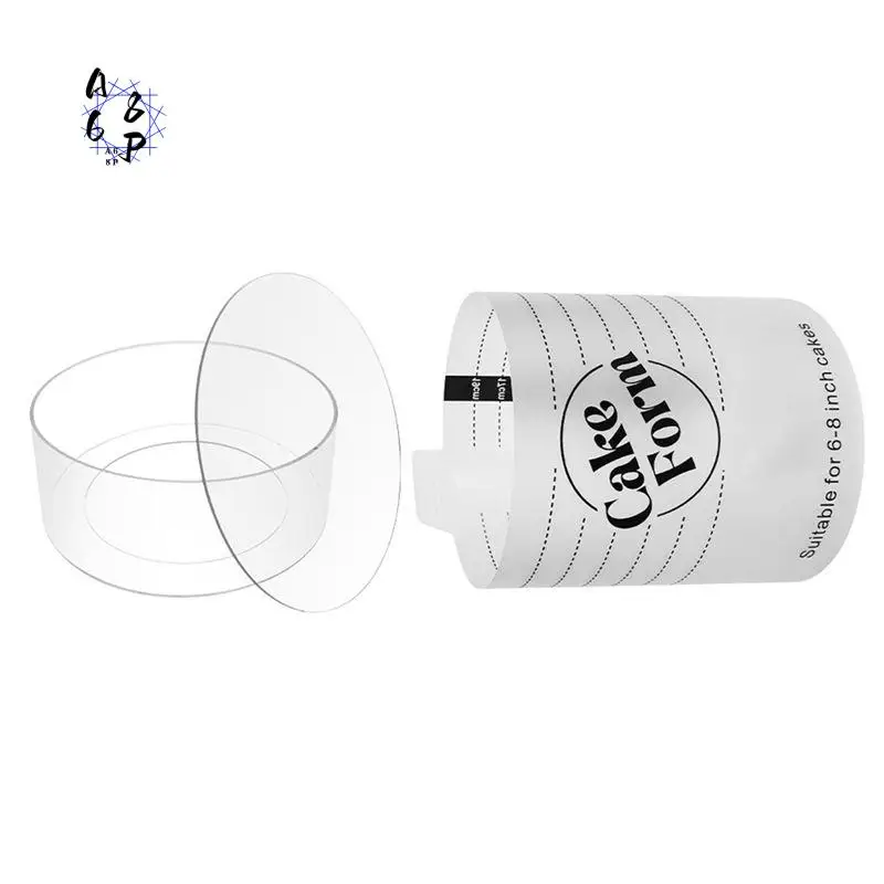 A68P-Adjustable Round Ring Mould For Cake,Retractable Tools For Fondant,Mousse Cake Ring,Acrylic Ring,Baking Ring,Cake Tools