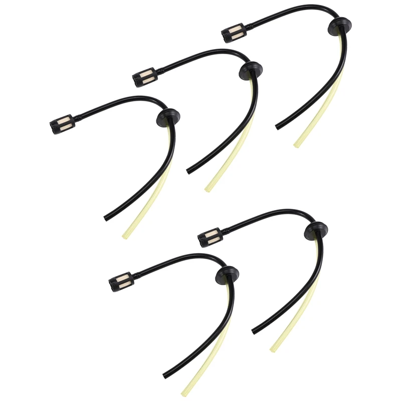 

5 шт./компл. сменный топливный шланг, фильтр бака для триммера, кустореза, бензопилы, фильтр топливной линии-AT35