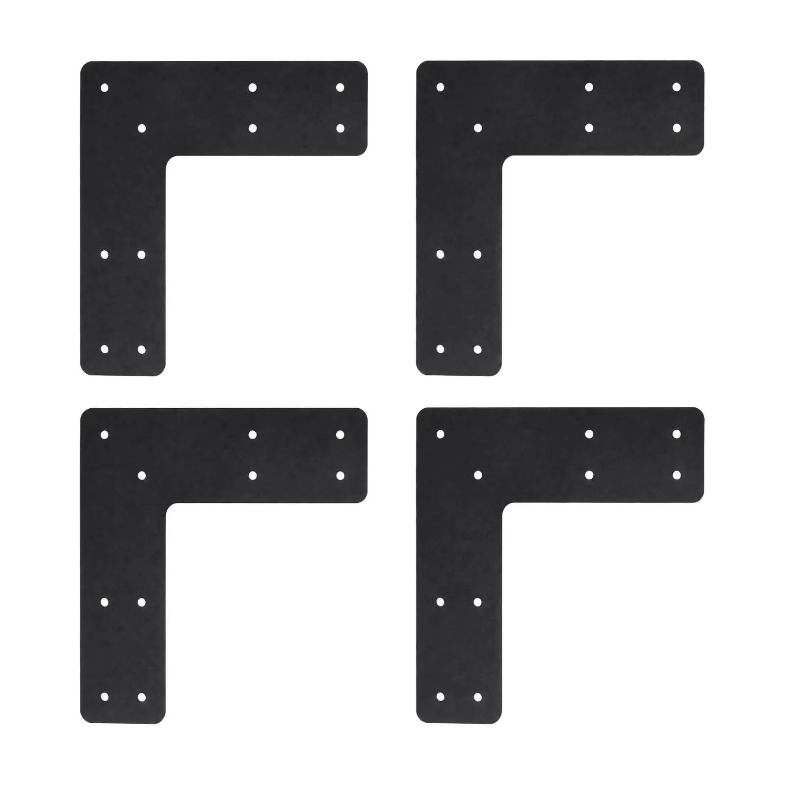 L Angle Metal Bracket Frame Connector Plate for Wood Structure Joint Fixing Gazebo Pergola DIY Carpentry