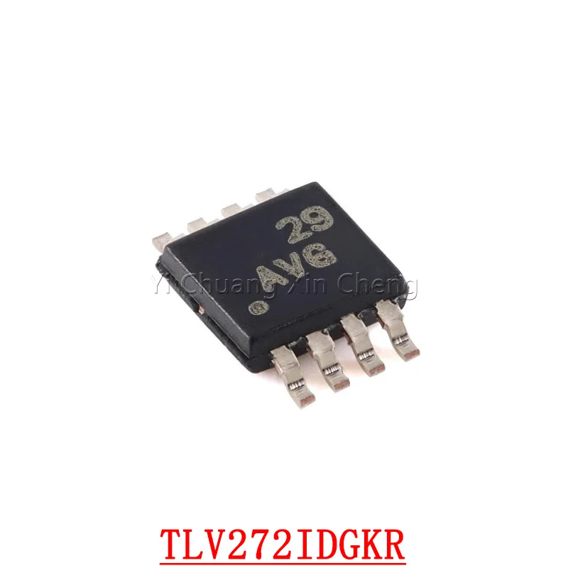 

5Pieces TLV272IDGKR TLV272 MSOP-8 New Original IC Chip In Stock