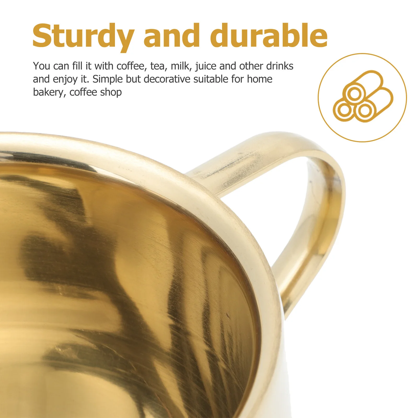 

1Set Tea Cup Set Elegant Style Light-Luxury Design Industrial Chic Home Kitchenware for Coffee Tea Beverage Drinking