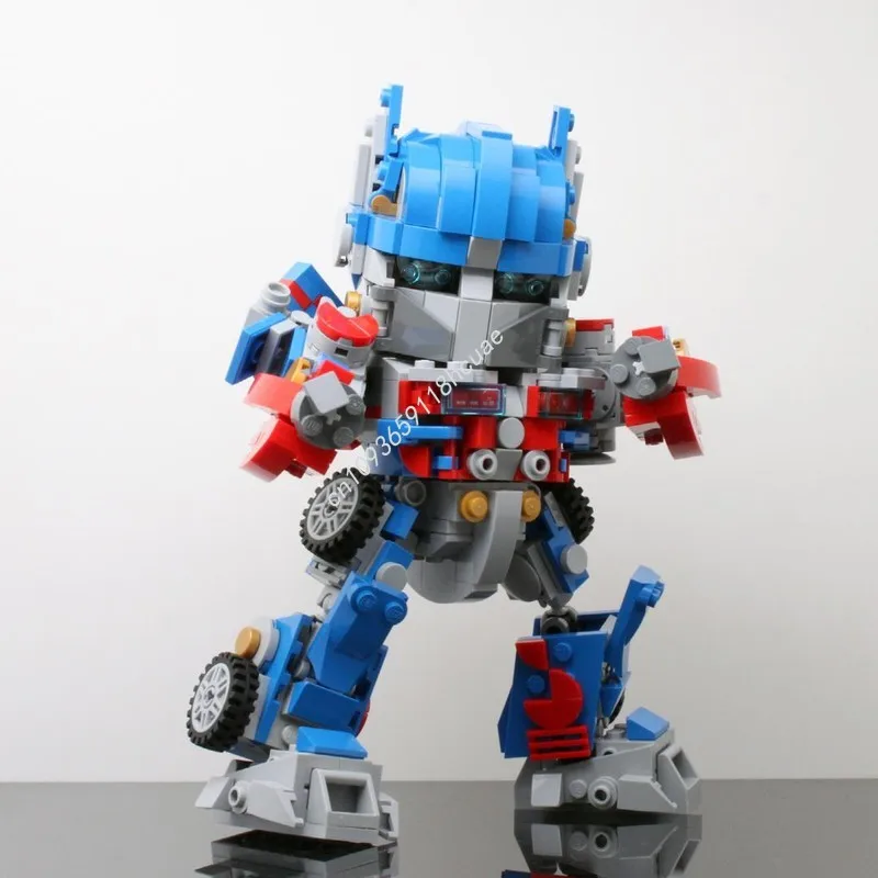 

560pcs MOC OPTIMUS PRIMEss-Transforming Robot Building Blocks Educational Christmas toy Gift Creative STEM STEAM Learning