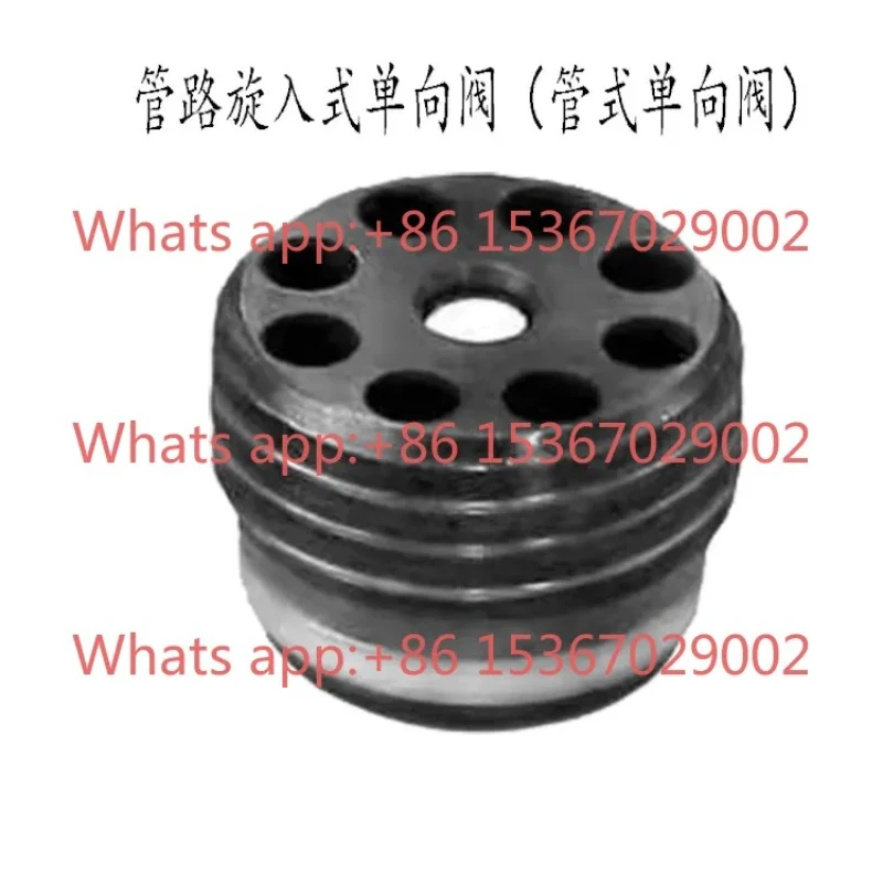 

Pipeline screw in pressure retaining valve button type check valve/hydraulic buried check valve ILCV2000 check valve