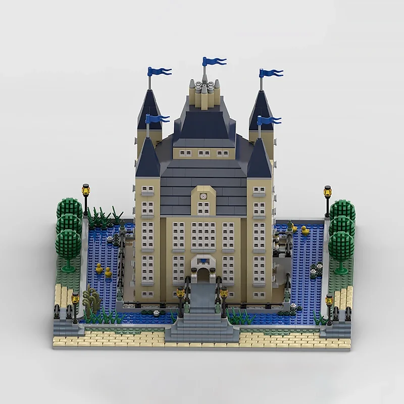 Moc ビルディングブロック ヒームステデ城 ミニバージョン テクノロジー モジュラーブリック モデル ギフト クリスマスおもちゃ DIY セット 組み立て