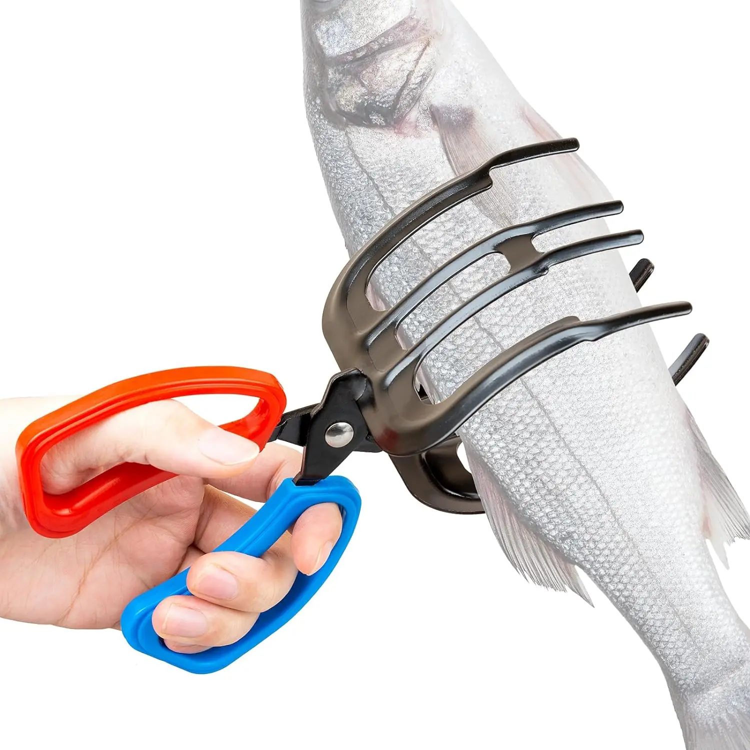 

TOPIND 5 pcs/lot 3 Claw Fish Gripper for Most Freshwater or Saltwater Fish