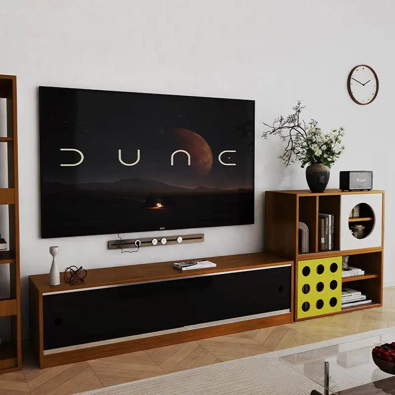Minimalist Retro Tv Stands Living Room Cabinets Modern Luxury Display Tv Table Designer Aesthetic Archivadores Trendy Furniture