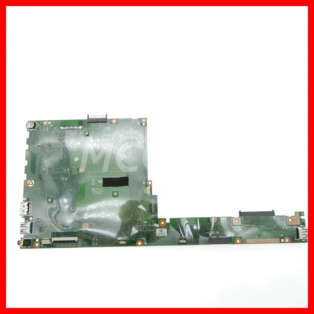 X407MA With N4000 N5000 CPU Notebook Mainboard For Asus VivoBook 14 X407MA X407M Laptop Motherboard 100% Tested OK