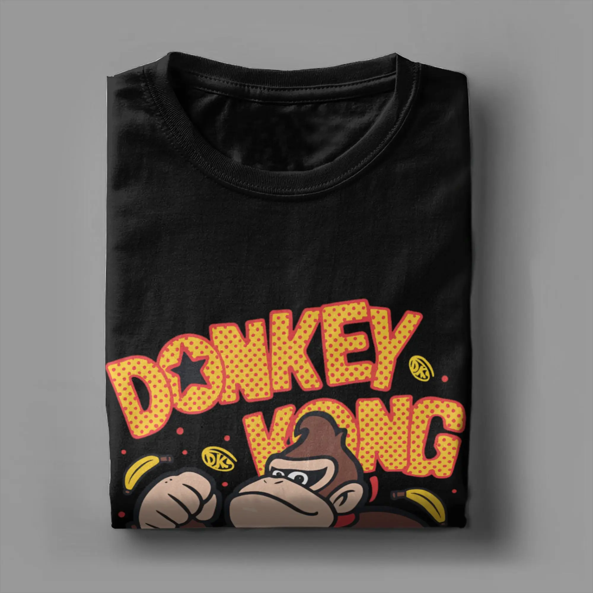 Men Women's T-Shirt Donkey Kong Arcade Game  T Shirts Fashion  Summer Tees Y2K Casual Casual Cotton Clothes Birthday Gift