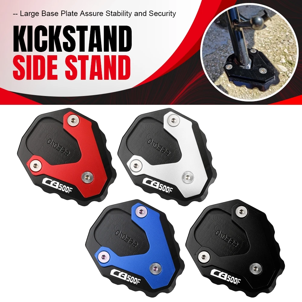 

Kickstand Foot side Stand Enlarged Extension Motorcycle For HONDA CB500X CB400X CB125R CB300R CBR300R NX400 NX500 2017-2020-2024