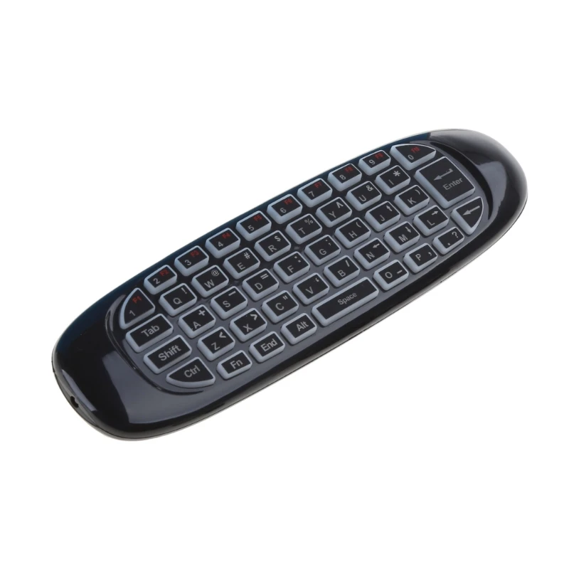 Air Mouse 2.4G RGB 7 Backlit Remote Control with Wireless Keyboard Touchpad