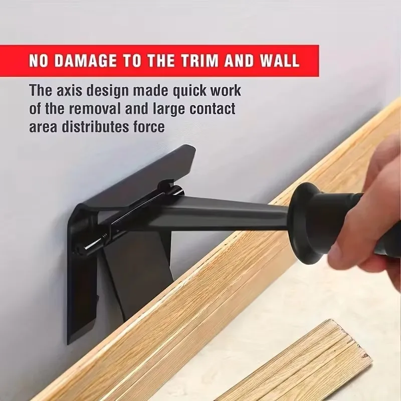 Trim Puller, Removal Multi-Tool for Commercial Work, Baseboard, Molding, Siding and Flooring Removal, Remodeling