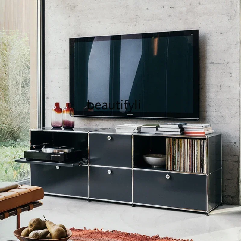 

Sideboard Cabinet Home Living Room Module Combined Bookcase Nordic Storage Locker