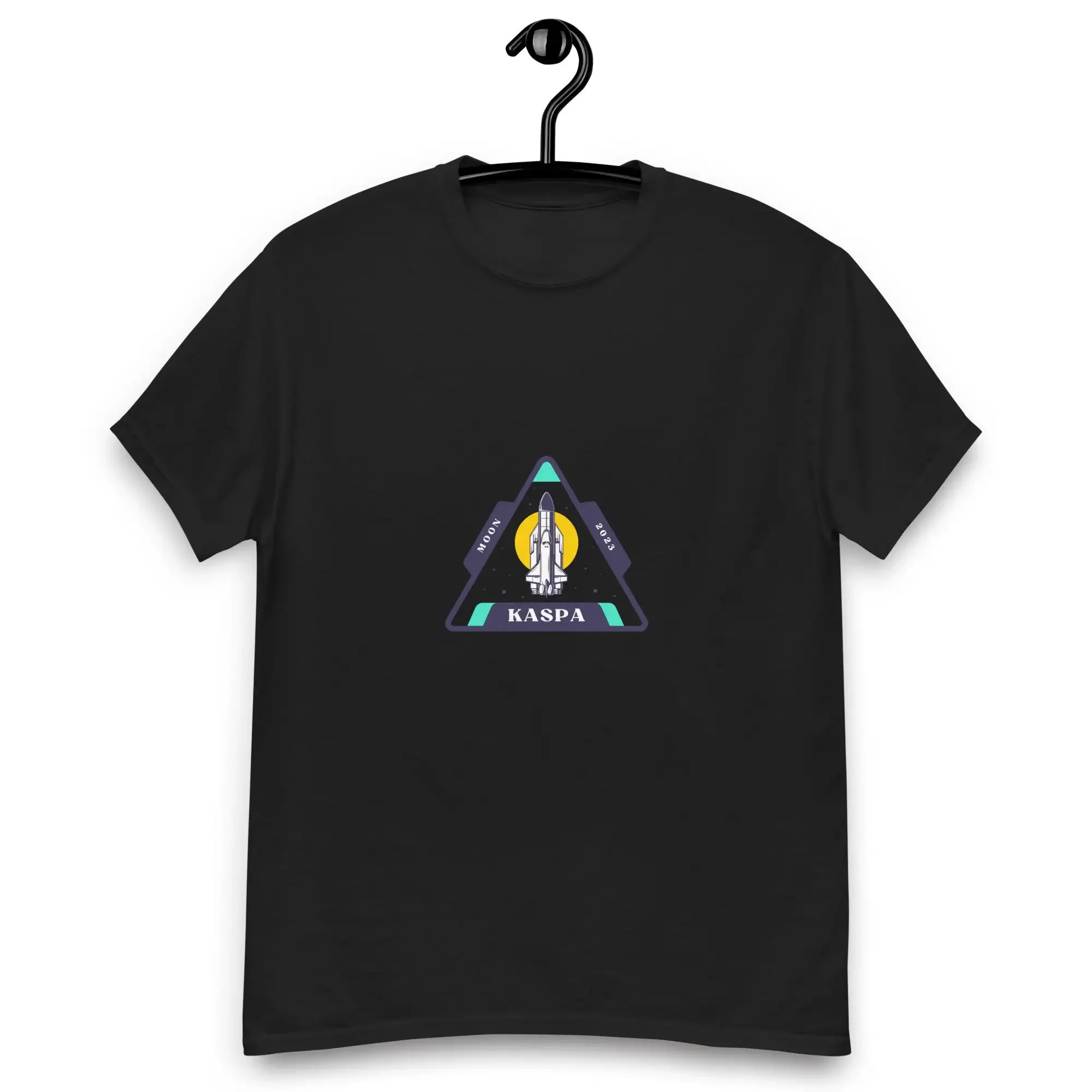 KASPA Moon Launch Logo Men s classic tee