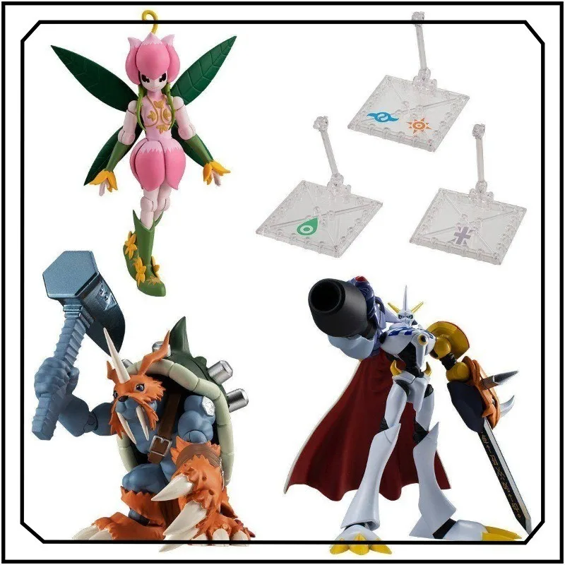 

Digimon Adventure Action Figure Angewomon Greymon CANDY TOY Fashion Delicate Action Figure Model Toys Collectibles