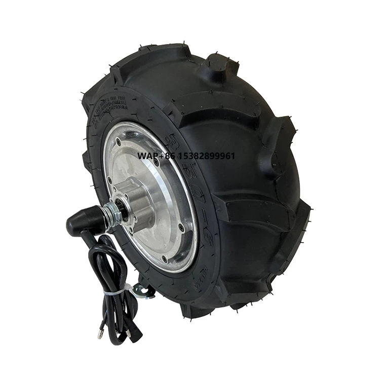 For Snowmobile Conversions Use 12 Inch Double Side Shaft  Brushless Hub Motor Powerful