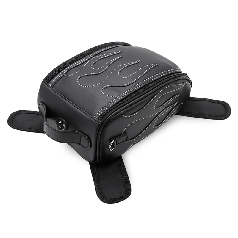 

NEW-Motorcycle Rear Tank Bag Waterproof Magnetic Motorbike Toolkit Oil Fuel Tank Travel Bag Accessories For Honda Suzuki