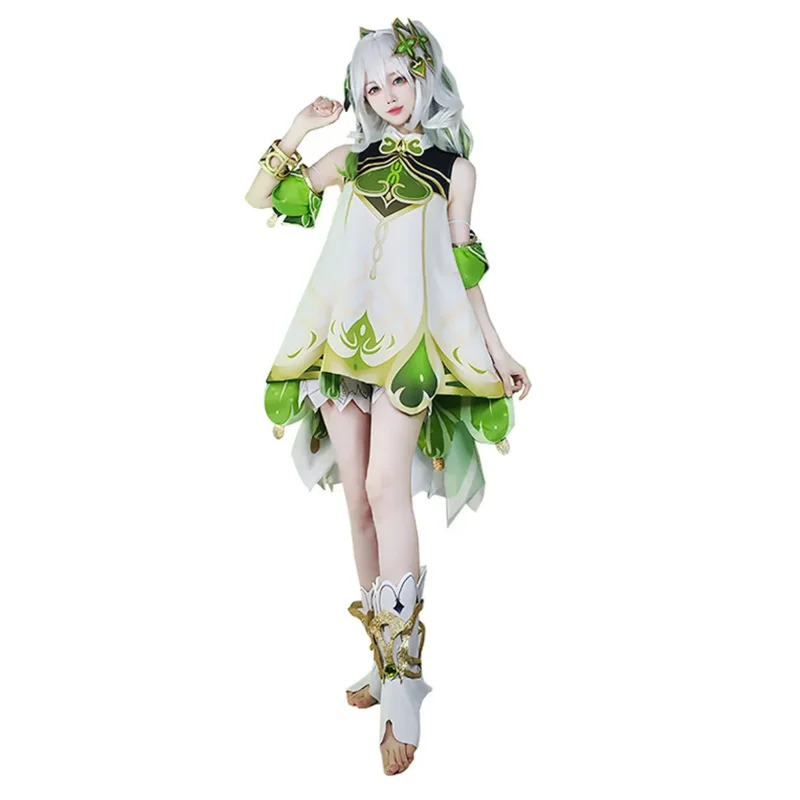 AIAI 2025 겐신 임팩트 코스프레 나시다 코스튬 풀세트 소형 행운의 풀리 킹 의상 롤플레잉 의류