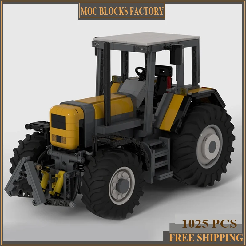 City Vehicle Model Moc Building Bricks TX Series Tractor Technology Modular Blocks Gifts Christmas Toys DIY Sets Assembly