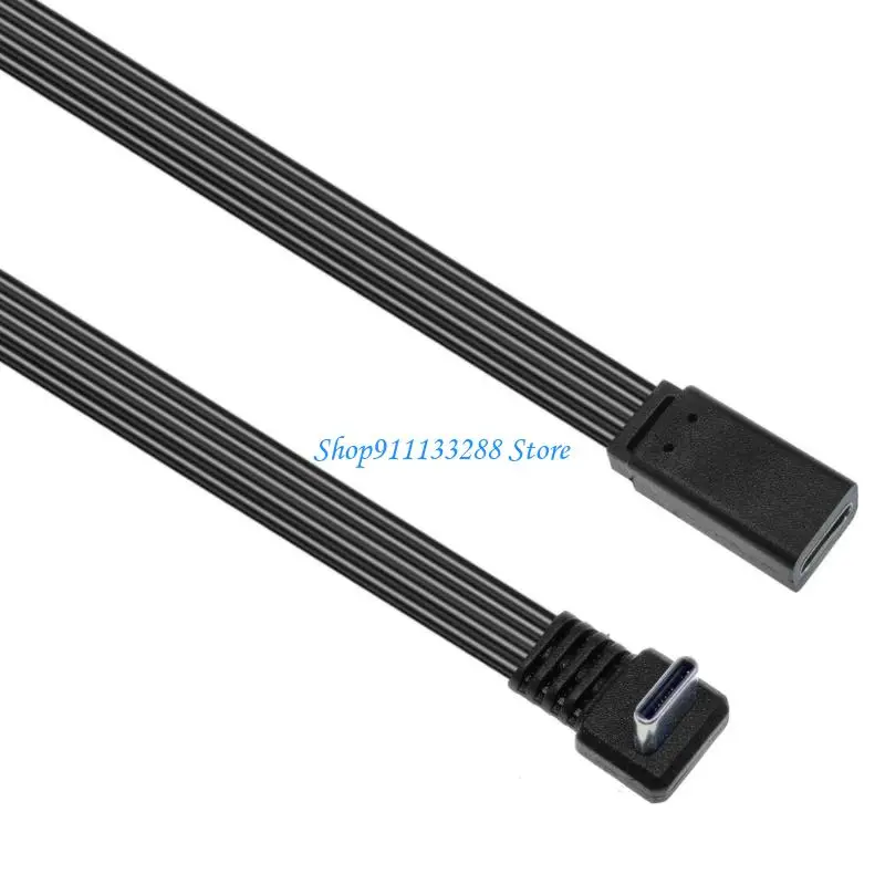 G88D Type C to Type C Charging Cable USB C Male to Female Extension Cable 45W 480Mbps Charging Data Cable 10/20/30/50/100cm
