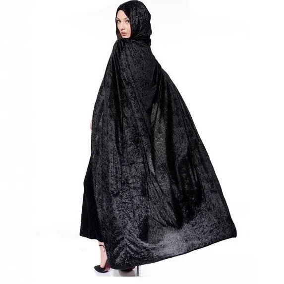 عباءة أطفال على شكل إله الموت الأسود، زي ساحر للهالوين، رداء للكبار، زي تقليدي صيني للعروض المسرحية