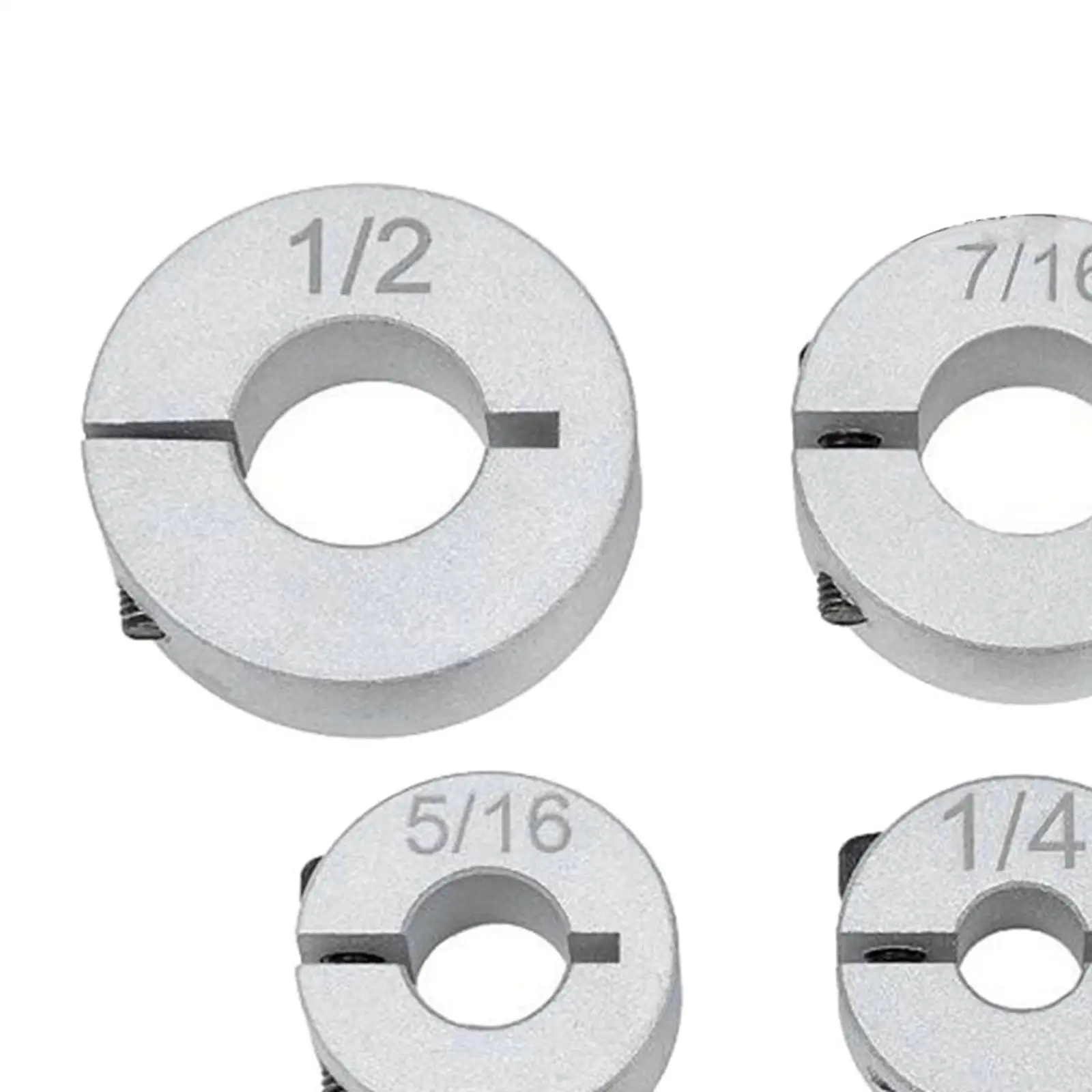 Juego de Collar de tope de profundidad de broca, anillos de límite de perforación para agujeros de madera, taladros de perforación para carpintería, artesanías de madera hechas a mano, 8 unidades
