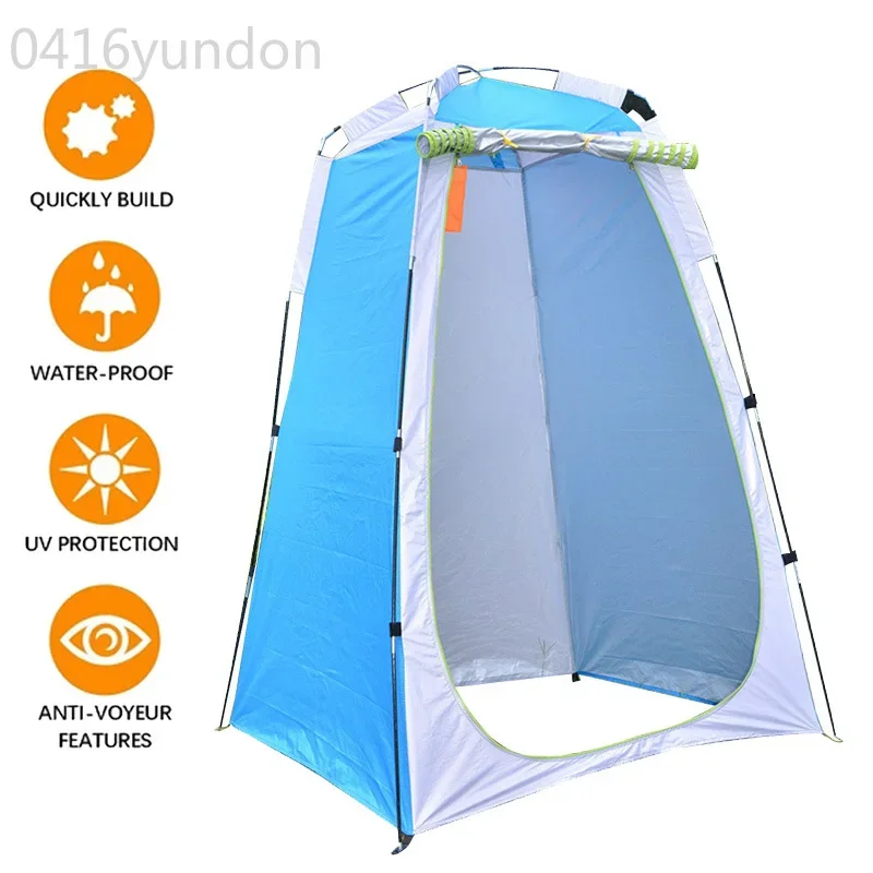 

Portable Privacy Shower Tent Outdoor Waterproof Changing Room Shelter for Camping Hiking Folding Beach Toilet Shower Bathroom