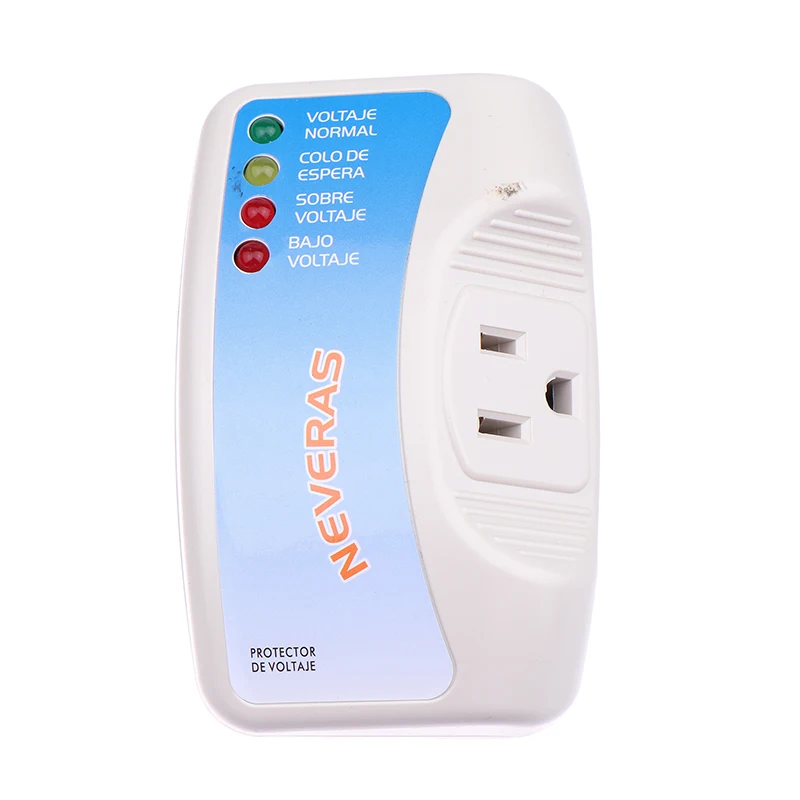 

Voltage Protector Single Outlet Surge Protector Plug In For Home Appliance Wall Mount Power Suppressor For TV/PC/Refrigerator