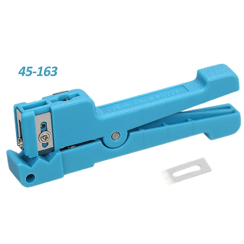 Mini Fiber Optic Jacket Stripper Coaxial Cable Slitter Tool Wire Stripping Horizontal And Vertical Cutting 45-162/163/165