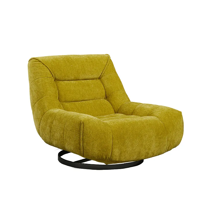 Internet celebrity single balcony living room bedroom sofa lazy chair, modern simple rental room dormitory rotating small sofa