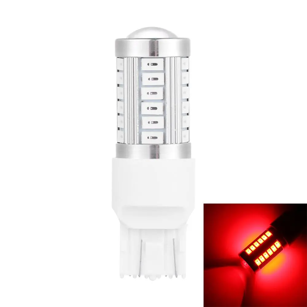 

Тормозные противотуманные фары 5730 T20 W21/5W 7443 Автомобильные резервные фонари заднего хода Светодиодные лампы 33SMD