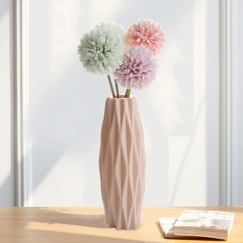 

3 Pcs Flower Arrangement Container Vase Nordic Simple Vases Desktop Ornament Label Putting Decoration Style Decorations