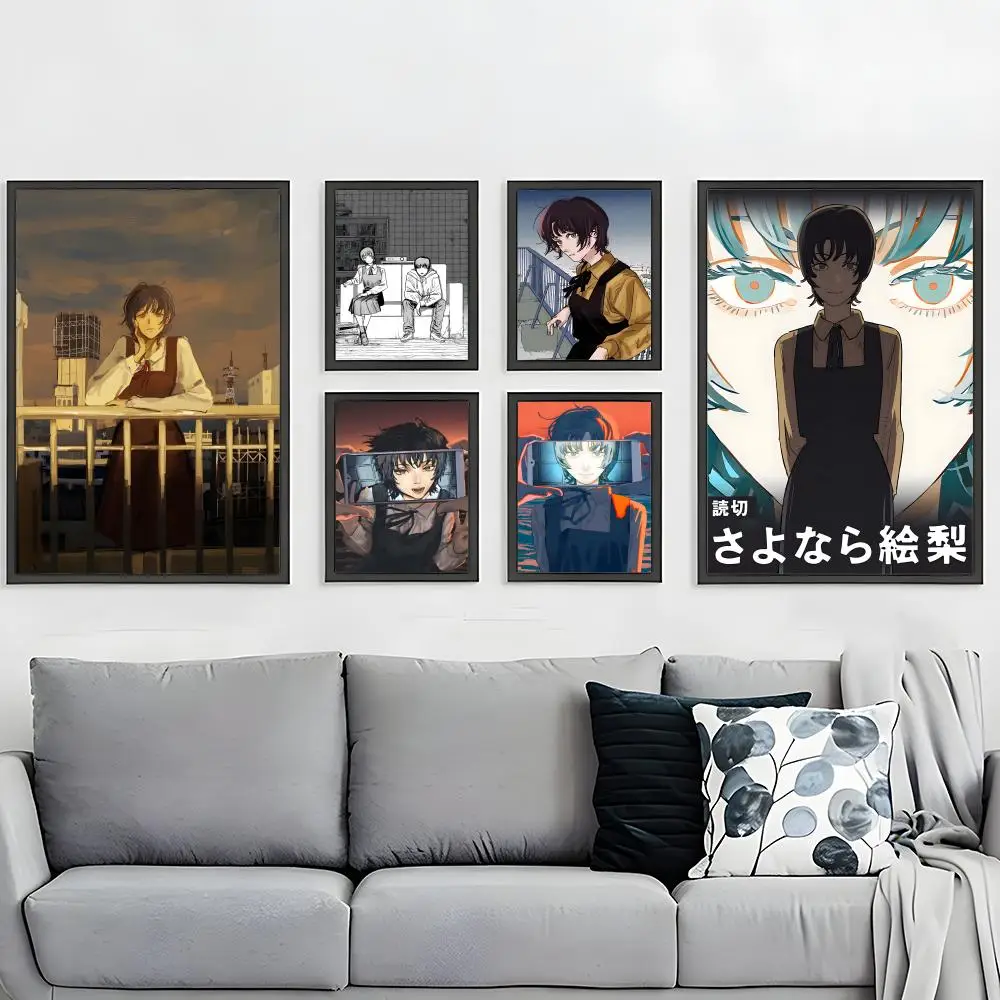 Popular Manga Goodbye, Eri Poster HD Waterproof Self-Adhesive Wall Art – Multi-Scene Use, Top Gift Pick