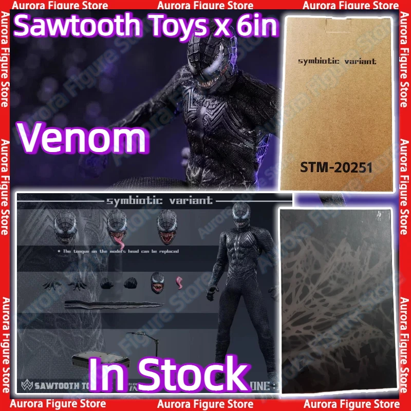 In Stock Sawtooth Toys 6in Studio STM-20251 1/12 SHF Symbiotic