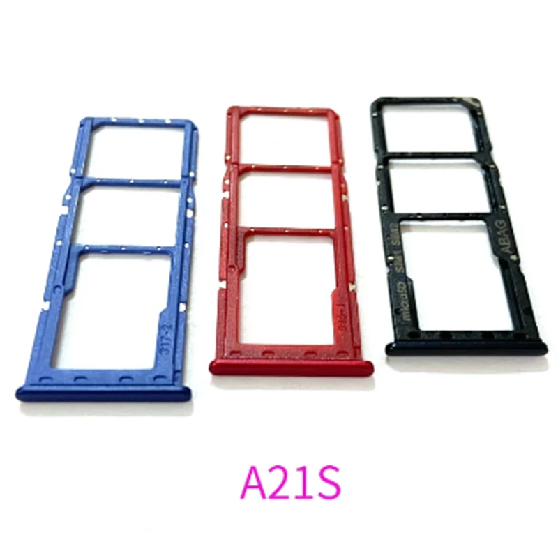 

Slot Holder Dual For Samsung Galaxy A21S A217 SD Reader Socket SIM Card Tray