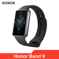 Original Honor Band 9 Smart Bracelet Heart Rate Monitor 1.57'' AMOLED Screen Blood Oxygen Smartband 5ATM 14Days Battery Life