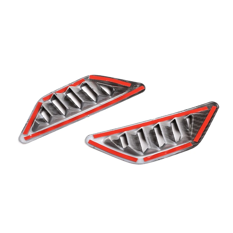 5X Carbon Fiber Dashboard Side Air Outlet Trim Air Conditioner Grille For Toyota 86 Subaru BRZ 2012-2020