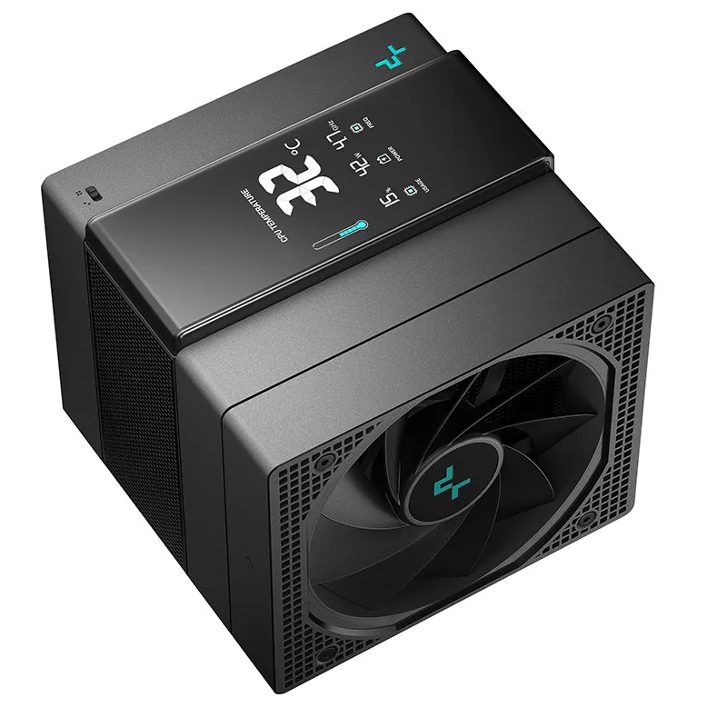 Kyushu Aeolus Asasin 4 VC digital display version CPU radiator air-cooled desktop computer dual fan cooling 1700