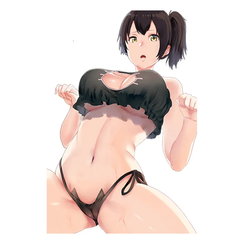 

Индивидуальные сексуальные наклейки для автомобиля, аниме девушка, коллекция Kantai, Kaga Render, водонепроницаемые аксессуары для бампера, сексуальная красота, автомобильная наклейка