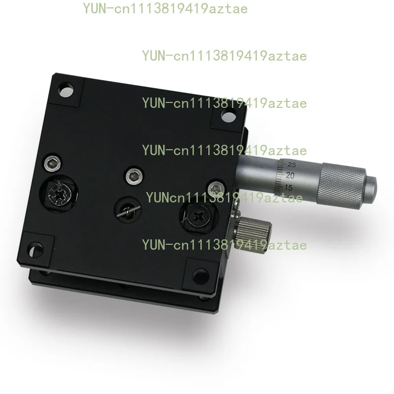 60×60 Manual Micrometer Displacement Slide 20.4N(3kgf) Load 10um Precision Stage