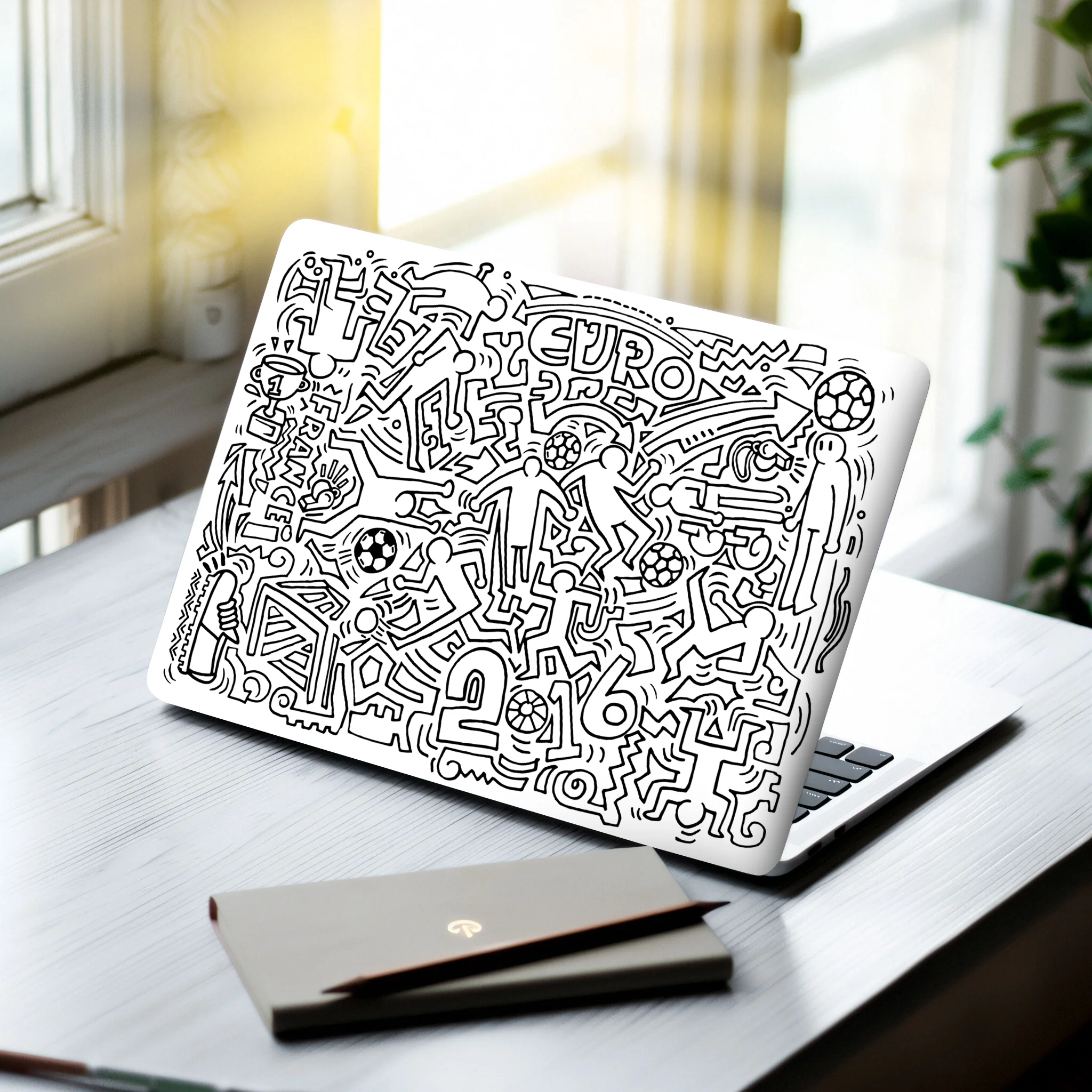 2 Pack Cute Aesthetic Doodle A - đánh giá và giá Art Craft Doodle