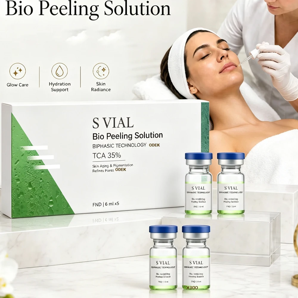 Korea Bio Peeling Solution Ampoule Skin Booster Serum Hydrating Facial Rejuvenation Acne Repair Moisturizing Skin Care